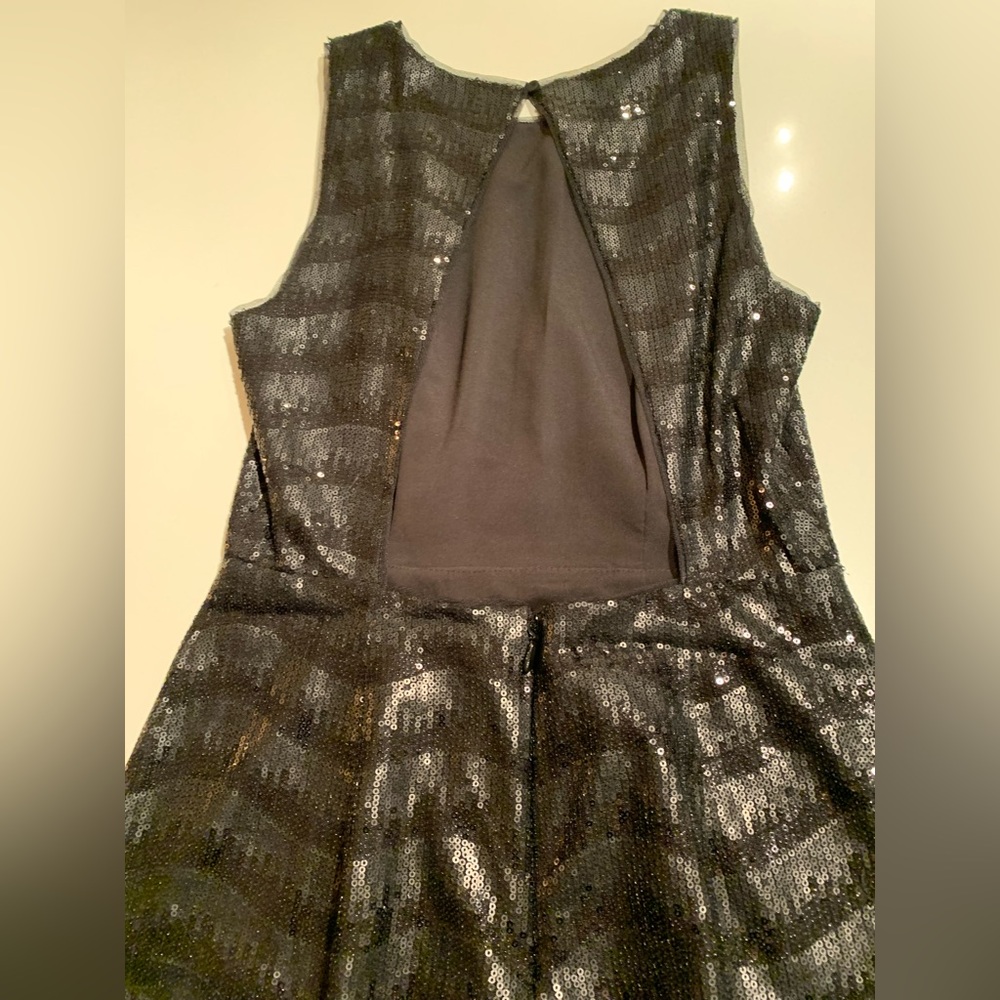 Little black sequin dress